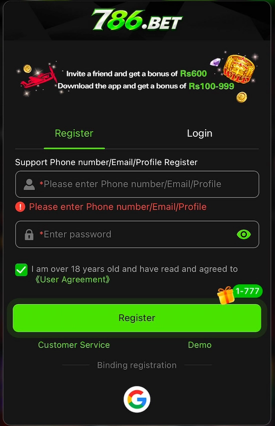 786bet game