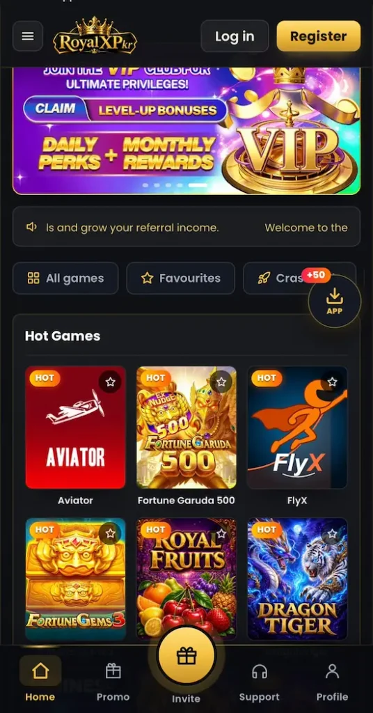royal x pkr game
